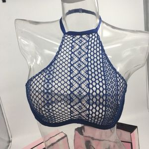 Victoria’s Secret Very Sexy Fishnet Halter Bra